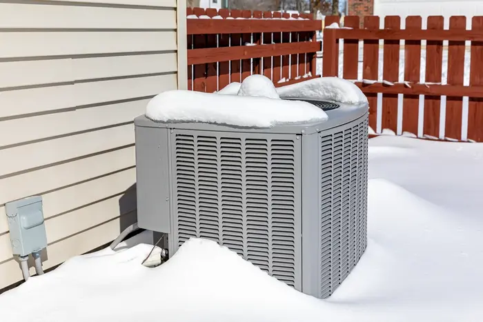protect HVAC System from Snow and Ice