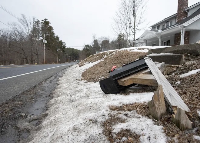 snow plow damage anchorage
