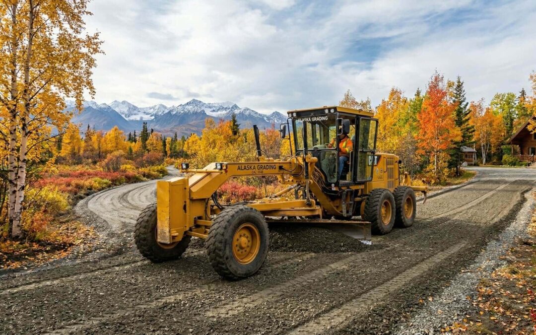 Why Fall is the Best Time for Gravel Driveway Grading in Alaska